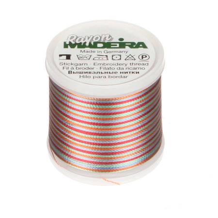 Rayon Machine Embroidery Thread - Variegated Colors,  40wt 220yds