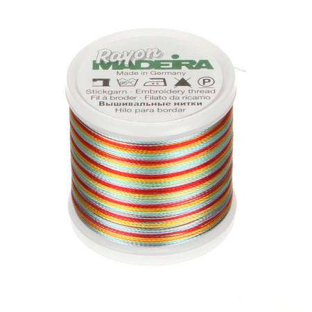 Rayon Machine Embroidery Thread - Variegated Colors,  40wt 220yds