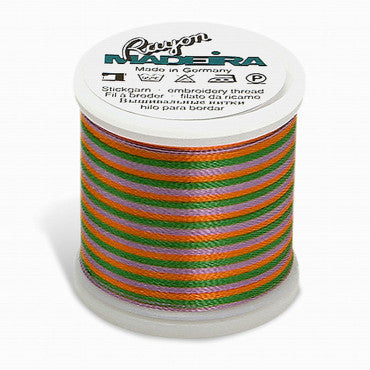 Rayon Machine Embroidery Thread - Variegated Colors,  40wt 220yds