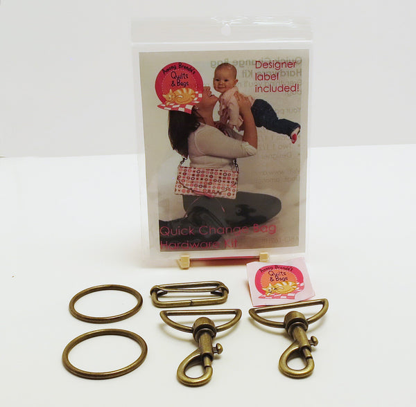 Bag Hardware, Quick Change Bag with designer label