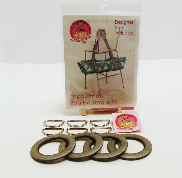 Bag Hardware, Yoga Fitness Bag kit with designer label