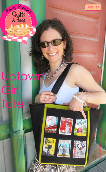 Pattern, ABQ, Uptown Girl Tote     ABQ-187