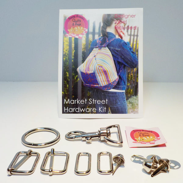 Bag Hardware Kit, Market Street Backpack, with designer label