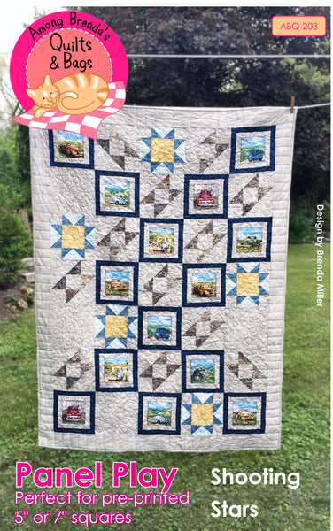 Pattern, ABQ, Panel Play - Shooting Stars, ABQ-203