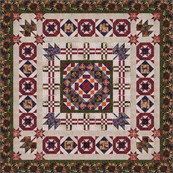Harvest Moon Quilt Kit with Free Online Lessons