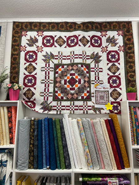 Harvest Moon Quilt Kit with Free Online Lessons