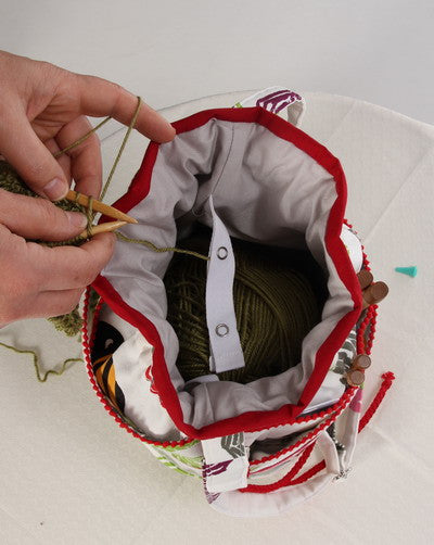 Pattern, ABQ, Woolly, Woolly Bag - a knit kit     ABQ-172
