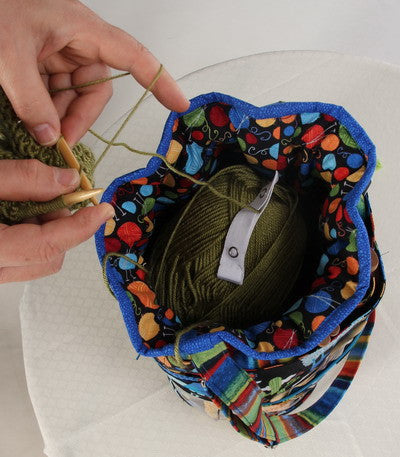 Pattern, ABQ, Woolly, Woolly Bag - a knit kit     ABQ-172