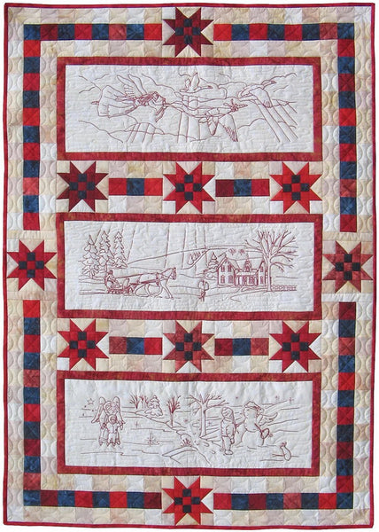 Pattern, ABQ, Angels Watching Over Me, Lap Quilt or Wall Hanging     ABQ-151