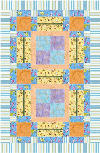 Pattern, ABQ, Piccadilly Quilt, multi-sized     ABQ-167