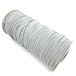 Elastic, Multi-colors, 3mm (about 1/8" wide)