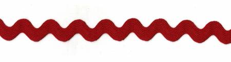 Rick Rack, Jumbo 5/8" Wide Red