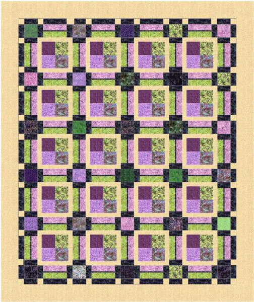 Pattern, ABQ, Piccadilly Quilt, multi-sized     ABQ-167