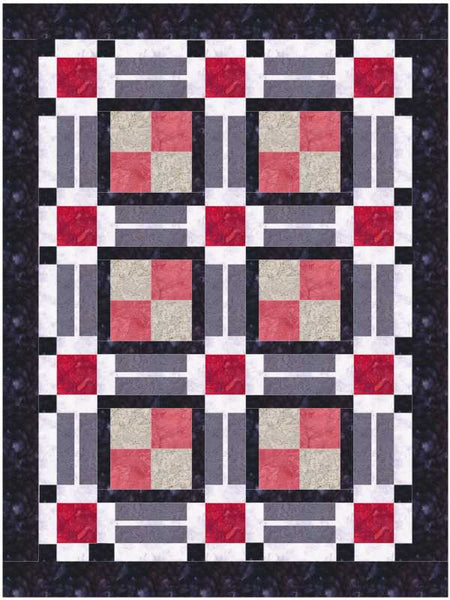 Pattern, ABQ, Piccadilly Quilt, multi-sized     ABQ-167
